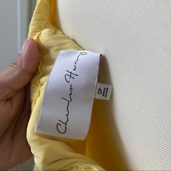 Charles Henry Off-Shoulder Dress - Picture 8 of 8